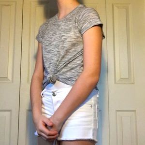 Grey Heathers Tee Shirt